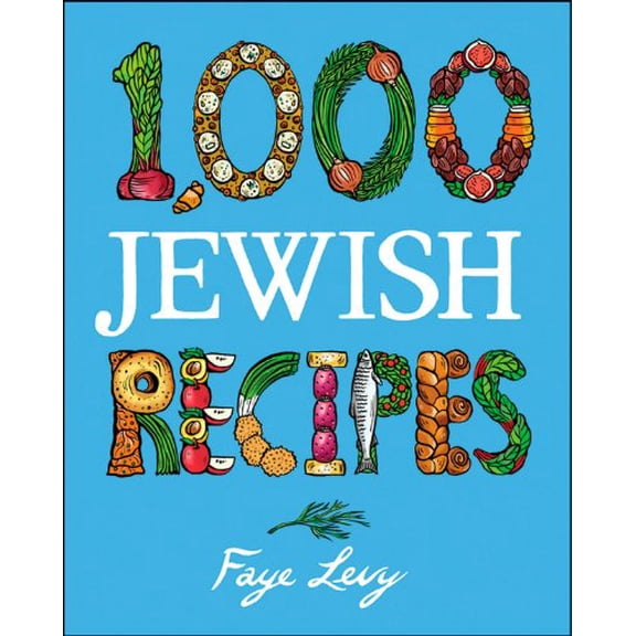 Pre-Owned 1,000 Jewish Recipes (Hardcover) 0028623371 9780028623375