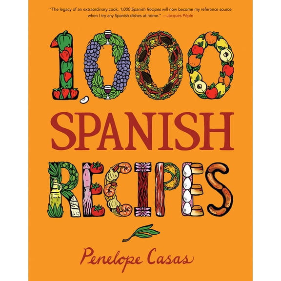 1,000 Recipes 1,000 Spanish Recipes, (Hardcover)