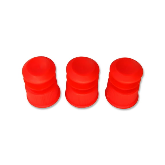 1,000pcs, Test Tube Cap, 16mm, RED