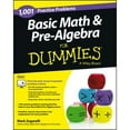 thumbnail image 1 of Pre-Owned 1,001 Basic Math & Pre-Algebra Practice Problems for Dummies, 1 of 1