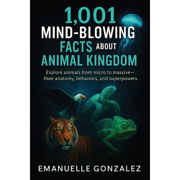 1,001 Mind-Blowing Facts About the Animal Kingdom: Explore animals from micro to massive - their anatomy, behaviors, and, (Paperback)