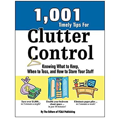 Pre-Owned 1,001 Timely Tips for Clutter Control Paperback