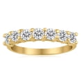 thumbnail image 1 of 1.00ctw Diamond Seven Stone Band in 14k Yellow Gold, 1 of 2