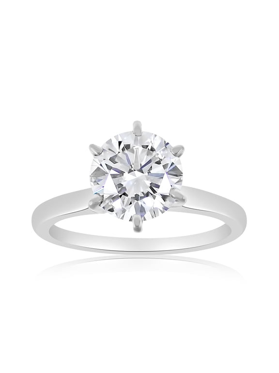 1.00ctw Diamond Solitaire Ring in 14k White Gold