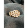 thumbnail image 1 of 1.01 Cts Round Baguette Cut Diamonds Multi-Row Engagement Band Ring In Hallmark 14K Rose Gold, 1 of 13