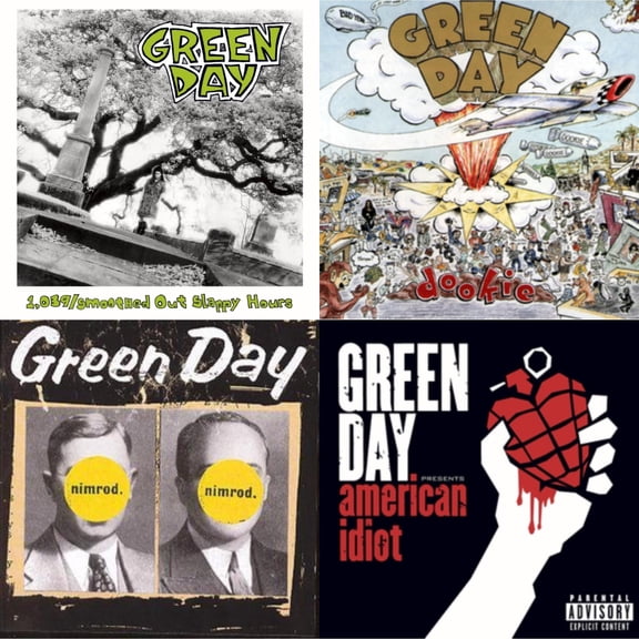 1,039 / Smoothed Out Slappy Hours & Dookie & Nimrod & American Idiot [CD Bundle]