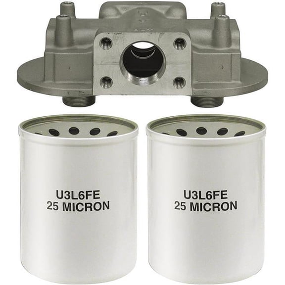 1.05 in. NPT & 2 in. SAE, 15 PSI FH415 Bypass Filter Head