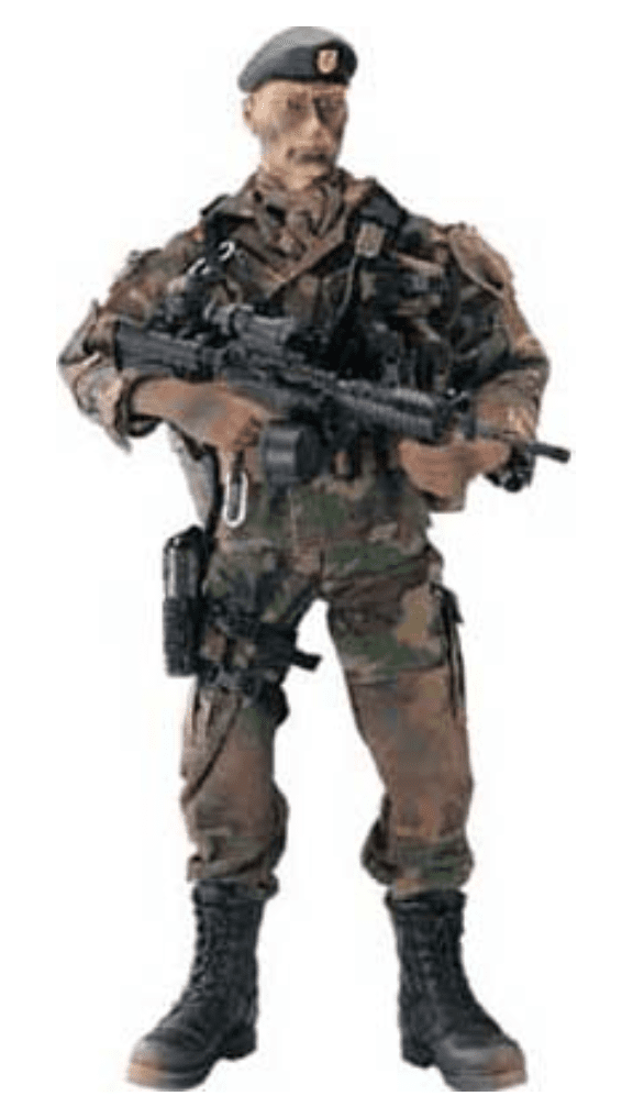 1:06 Scale GREEN BERET 50TH ANNIVERSARY EDITION Military Figure