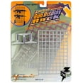 thumbnail image 1 of 1:06 Scale GUN RACK W/PANEL CONNECTORS & HANGERS- SILVER Arms Model Kit Collectible Display Assemble DIY, 1 of 3