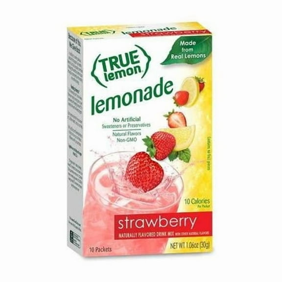 1.06 oz Strawberry Lemonade Singles Water Mix - Pack of 12