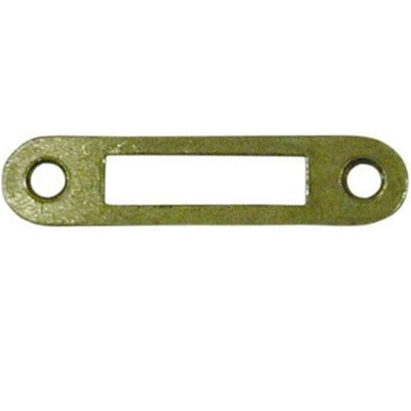 1.06 x 0.27 in. Flat Strike - Rounded - Bright Nickel