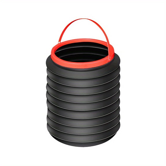 1.06gal Portable Folding Mini Trash Can, Collapsible Garbage Bin, PP Material, with Uncharged, for RV Kitchen, Vehicle Waste Storage Container