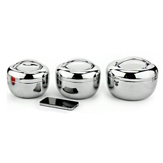 1.0L Stainless Steel Heat Preservation Box Kepping Warm Lunch Box Shape