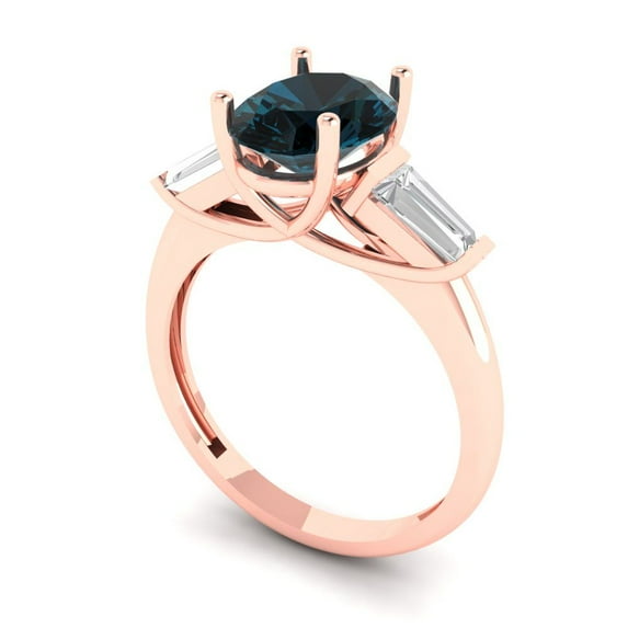 1.0ct Cushion Cut Blue Natural Sky Blue Topaz 18k Yellow Gold Engraving Statement Bridal Wedding Solitaire Designer Ring Size 6.5
