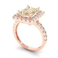 thumbnail image 1 of 1.0ct Pear Cut Blue Natural Swiss Blue Topaz 18k Pink Rose Gold Engraving Statement Bridal Wedding Solitaire Designer Ring Size 9.75, 1 of 7