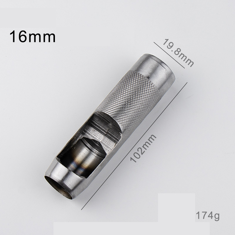 1.0mm20mm Leather Eyelet Punch Hollow Puncher Leather Craft Tool Hole