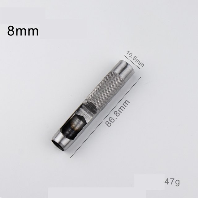 1.0mm20mm Leather Eyelet Punch Hollow Puncher Leather Craft Tool Hole