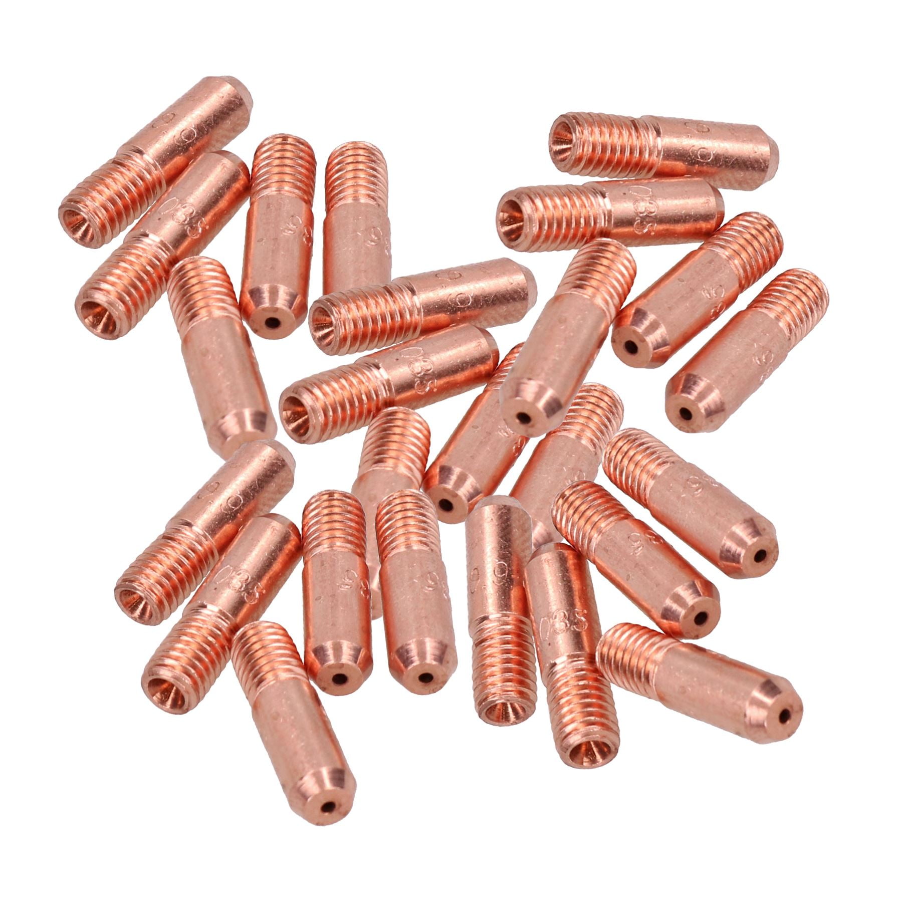 1.0mm Mini Contact Tips 25pk Hobby Welding Torch Welder MIG Gas M5