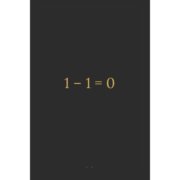 1 - 1 = 0, (Paperback)