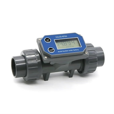1" 1-1/2" 2" 2-1/2" 3" Turbine Flow Meter Electronic PVC LCD Digital Display Flowmeter For Farm/Garden Irrigation