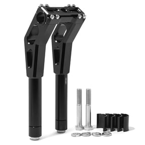 1" 1-1/8"Club Style Handlebar Riser 10" 11" Pullback Riser For Harley Dyna Street bob Sportster Softail Road King FXDB FXDL FLFB FLFBS FLSL FXBB FXBR FXBRS FXDRS FXFB FXFBS FXLR FXLRS FXLRST