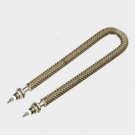 1/1.2/1.5/2KW 220V U-shape Fin Heating Tube U type Finned Tubular Element 300/350/400/450mm for Oven Dryer Heating Element