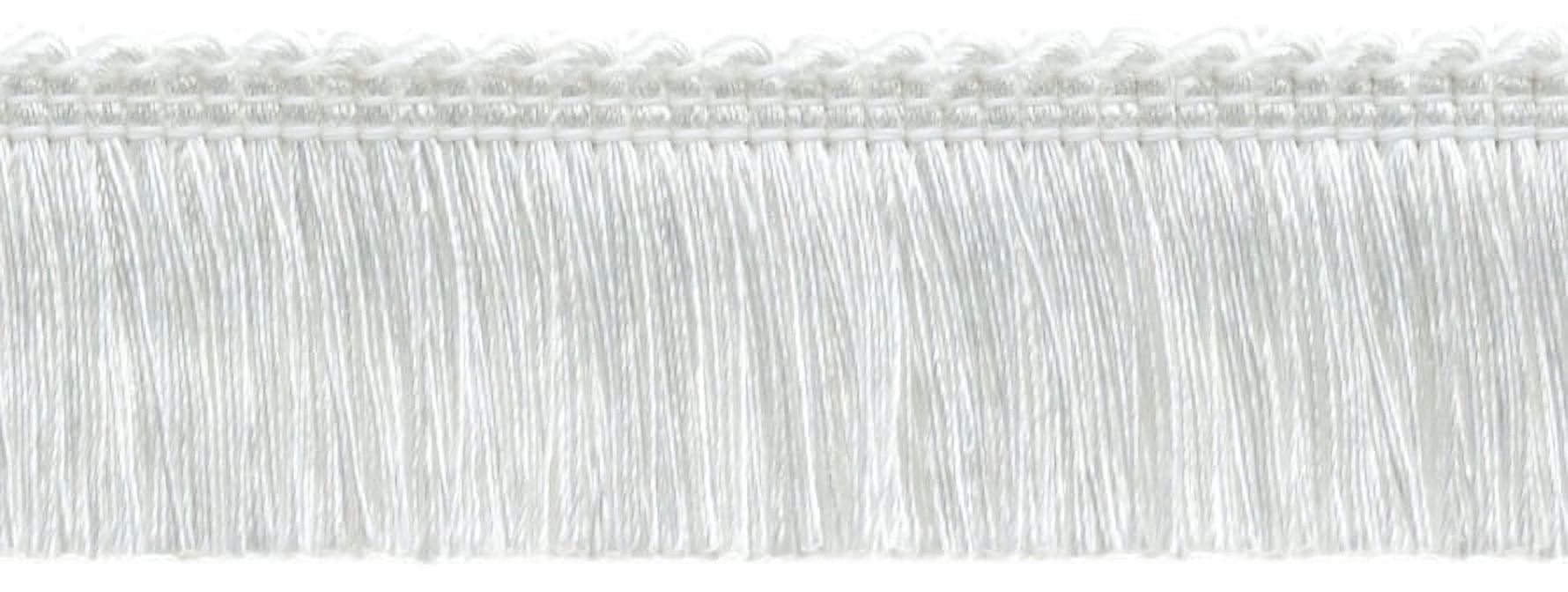 DecoPro Fransenborte 4,5 M – 3,5 Cm Breit, Dunkles Sandbeige, Für Kissen & Vorhänge
