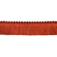 thumbnail image 1 of 1 1/2" (3.5cm) Basic Trim Collection Brush Fringe Trim # 0150SB,, Rust Orange #088 (Brown Orange Red) Sold By The Yard (36"/3 ft/0.9m), 1 of 1