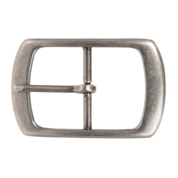 1 1/2" (38 mm) Center Bar Single Prong Rectangular Belt Buckle