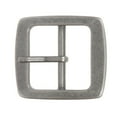 thumbnail image 1 of 1 1/2" (38 mm) Nickel Free Center Bar Single Prong Square Belt Buckle, 1 of 1