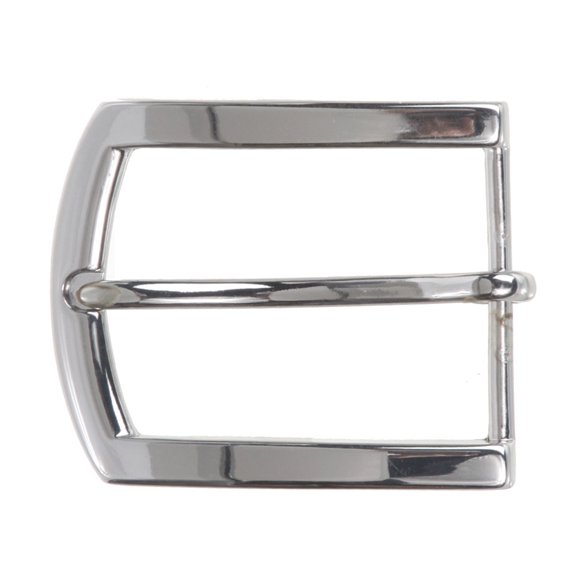 1 1/2" (38 mm) Nickel Free Single Prong Rectangular Belt Buckle