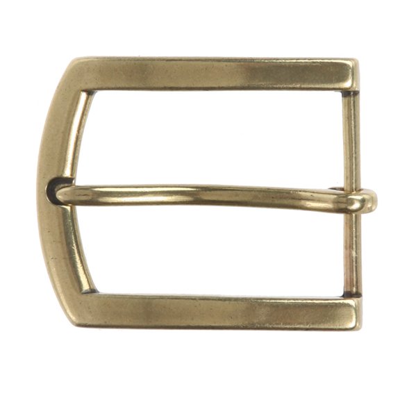 1 1/2" (38 mm) Nickel Free Single Prong Rectangular Belt Buckle