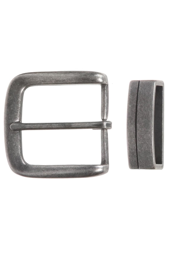 1 1/2" (38 mm) Nickel Free Single Prong Square Belt Buckle Set