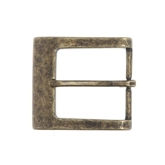 1 1/2" (38 mm) Nickel Free Single Prong Square Belt Buckle