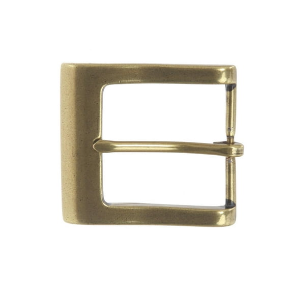 1 1/2" (38 mm) Nickel Free Single Prong Square Belt Buckle