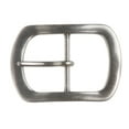 thumbnail image 1 of 1 1/2" (38 mm) Single Prong Oval Center Bar Belt Buckle, 1 of 2