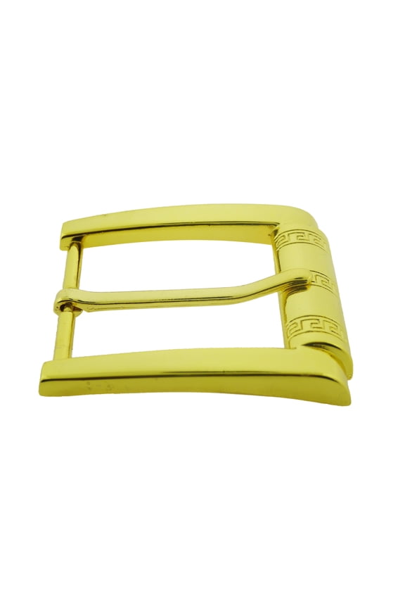 1 1/2" (38 mm) Single Prong Pin Belt Buckle Unisex Cowgirl Cowboy Western Style Gold Metal Fashion