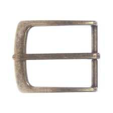 1.5 Inch Belt Buckle – Single Prong, Zinc Alloy, Fits Most Belts (Chrome, Silver, Black)
