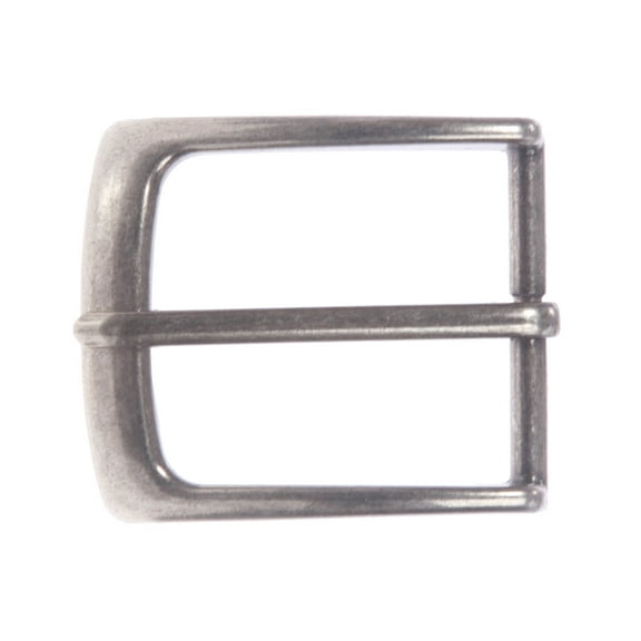 1 1/2" (38 mm) Single Prong Rectangular Solid Brass Belt Buckle