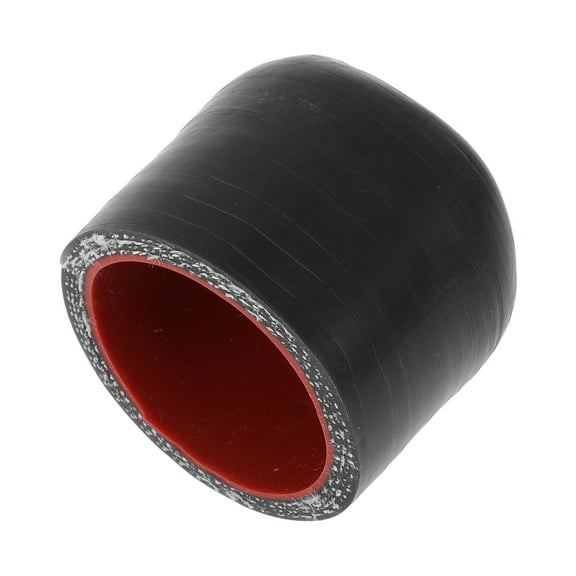 1-1/2" 38mm ID 4-ply Polyester Silicone Rubber Hose End Cap for Coolant Turbo Bypass Valve Vacuum 5mm 30mm Black Outside and Red Inside