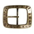 thumbnail image 1 of 1 1/2" (39 mm) Nickel Free Center Bar Single Prong Rectangular Belt Buckle, 1 of 2