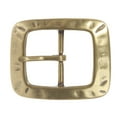 thumbnail image 1 of 1 1/2" (39 mm) Nickel Free Center Bar Single Prong Rectangular Belt Buckle, 1 of 2