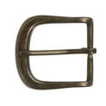 thumbnail image 1 of 1 1/2" (40 mm) Nickel Free Single Prong Horseshoe Belt Buckle, 1 of 2