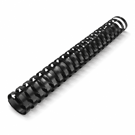 1-1/2" 50 Pack 19 Ring Plastic Binding Combs, 320-Sheet Letter Size