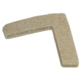 thumbnail image 1 of 1-1/2" Adhesive Felt Corner Pad (4 pcs.), 1 of 1