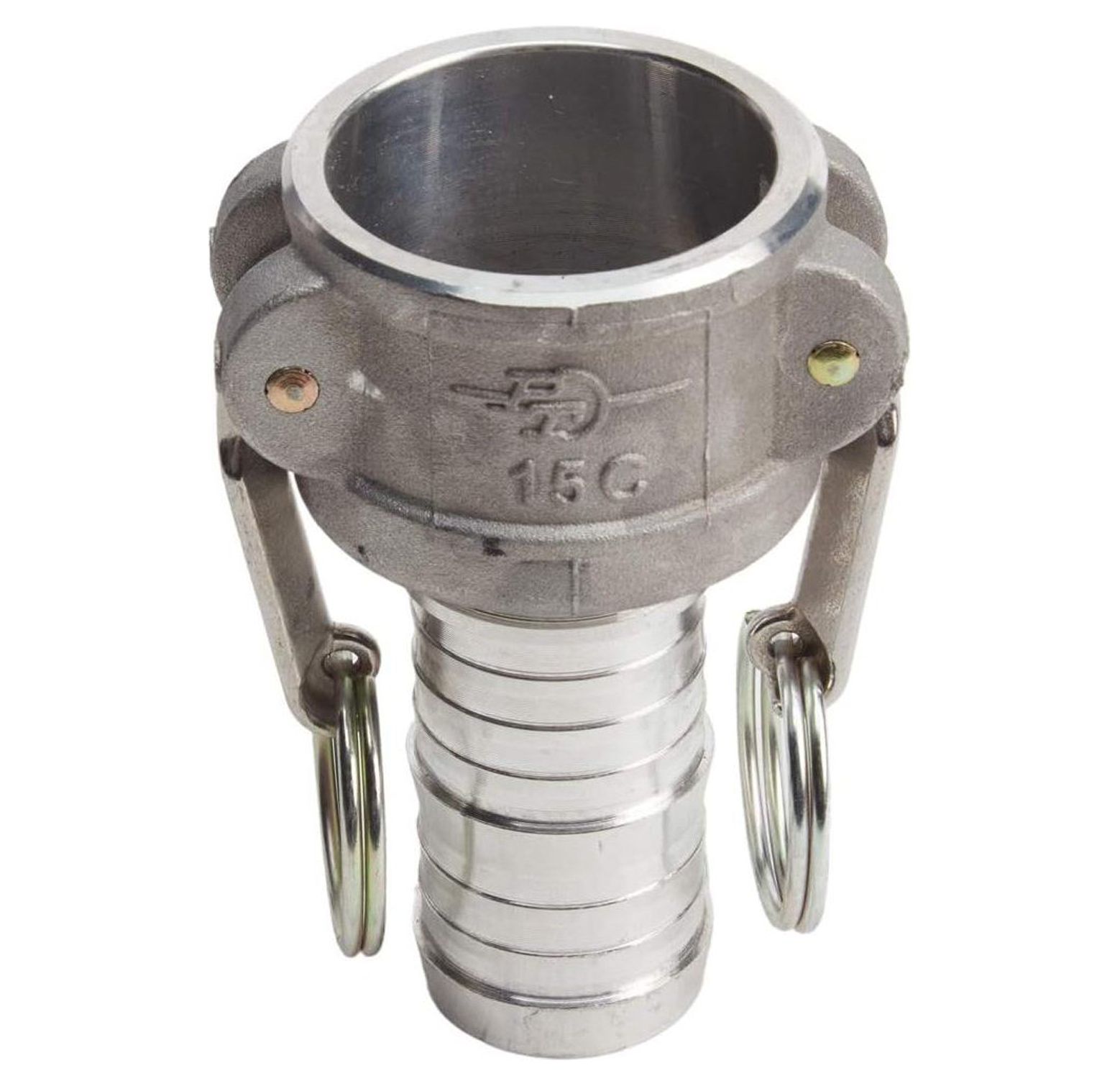 1 1/2" Aluminum Camlock Hose Shank Fitting Aluminum Hose Barb Coupler