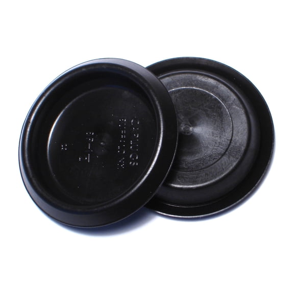 1-1/2" Black Plastic Round Head Sheet Metal Plugs HPRBP-060 (2 pcs.)