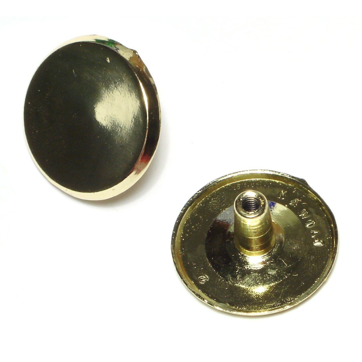 1-1/2" Brass Door Knobs (3 pcs.)