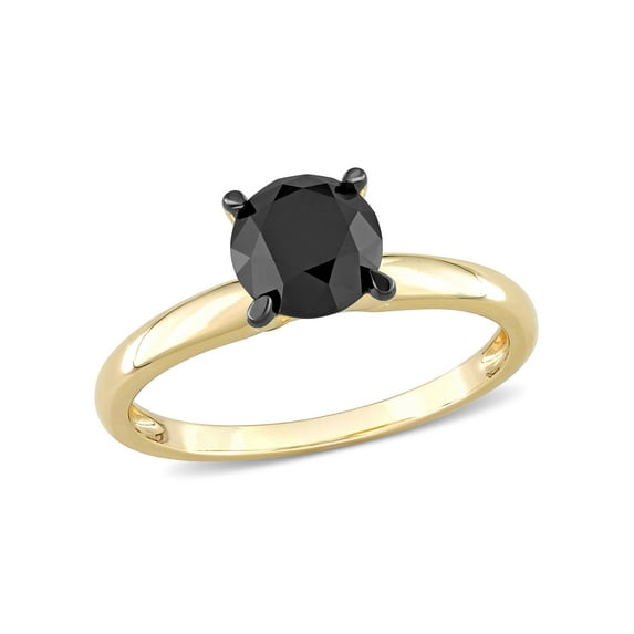 Everly Women's Diamond 14K Yellow Gold Plated Engagement Ring