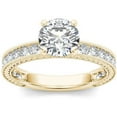 thumbnail image 1 of 1-1/2 Carat T.W. Diamond Classic Vintage 14kt Yellow Gold Engagement Ring, 1 of 1